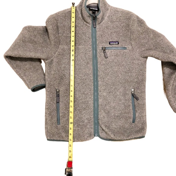 Patagonia Women's Retro Pile Fleece Jacket Salt Gray Medium - Picture 7 of 11